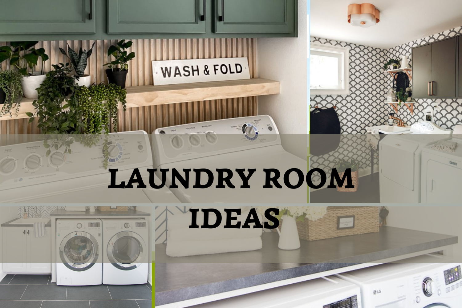 Laundry Room Ideas - Jenny Patricia